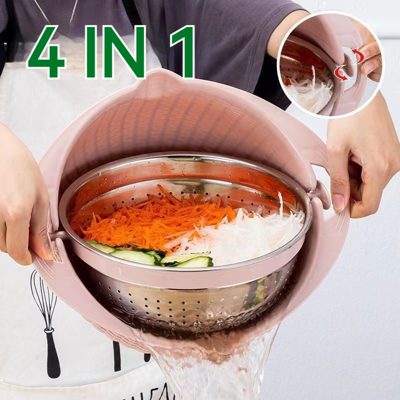 4-in-1 Kitchen Vegetable Basket